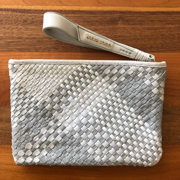 Cole Haan Handbags - Cole Haan Leather Wristlet Clutch